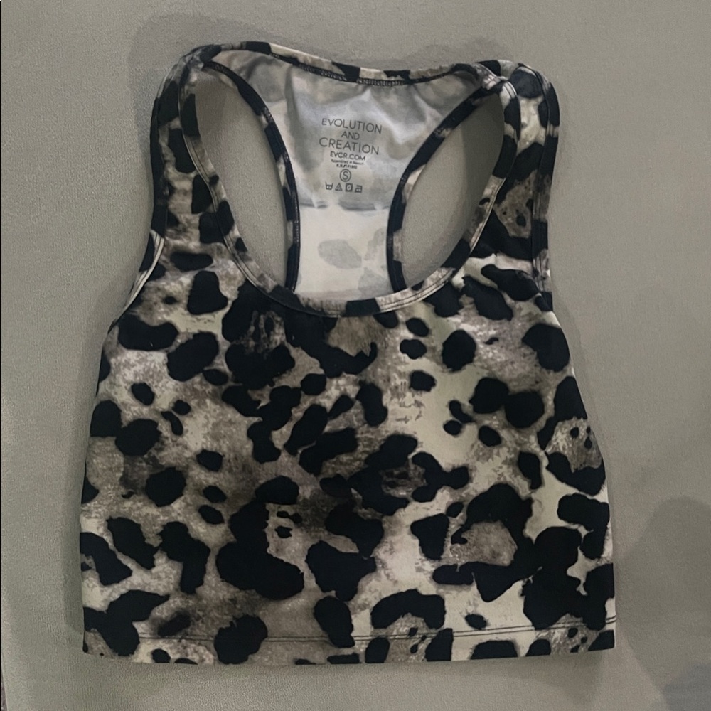 Evolution and Creation Black and White Tank Top